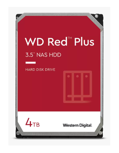 HD WD RED PLUS WD40EFPX 4TB SATA3 256MB per NAS EU