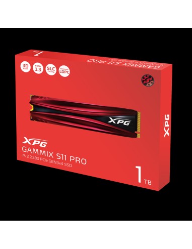 ADATA SSD XPG GAMMIX S11 PRO 1TB M.2 PCIe GEN3x4 AGAMMIXS11P-1TT-C (SIAE INC.)