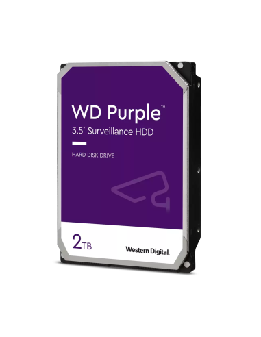 HD WD PURPLE WD23PURZ 2TB SATA3 256MB 6GB/s per VIDEOSORVEGLIANZA EU