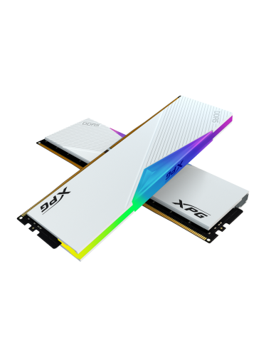 MEM DDR5 ADATA XPG LANCER RGB 32GB (2x16GB) 6000MHz WHITE AX5U6000C3016G-DCLARWH