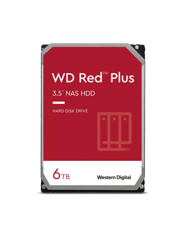 HD WD RED PLUS WD60EFPX 6TB SATA3 256MB per NAS EU