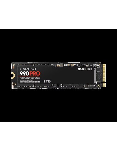 SAMSUNG SSD 990 PRO 2TB MZ-V9P2T0CW PCIe 4x4 NVME R/W 7400/6900 HEATSINK (SIAE)